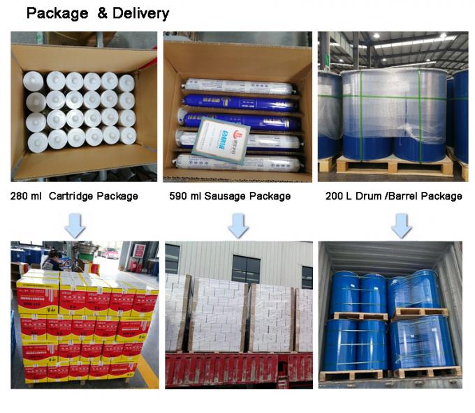 Firestopping Fire Rated Silicon MSDS Fire Resistant Silicone Sealant