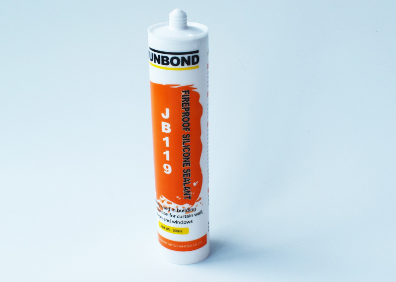 High Temperature Fire Stop Silicone Sealant For Construction 300ml